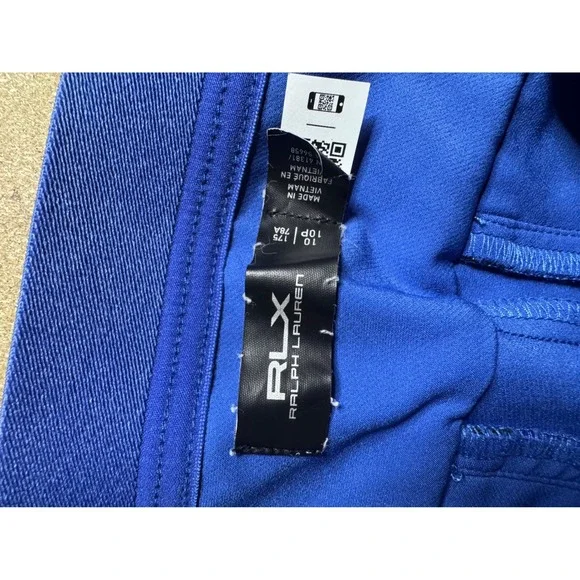 RLX Ralph Lauren Golf Pants Women's Size 10P‎ Blue Athletic Performance - Picture 5 of 9